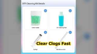 EPSON Baskı Kafaları için DTF Nozul Temizleyici